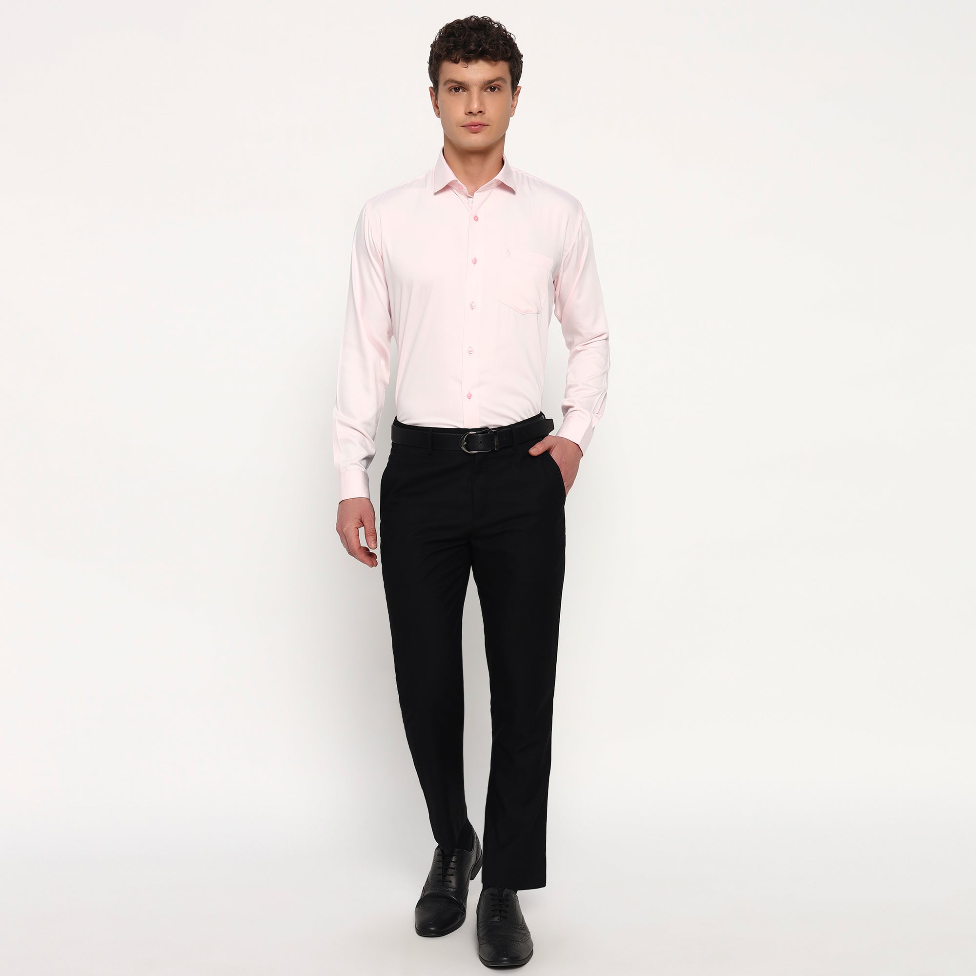 Blush Pink Bamboo Shirt