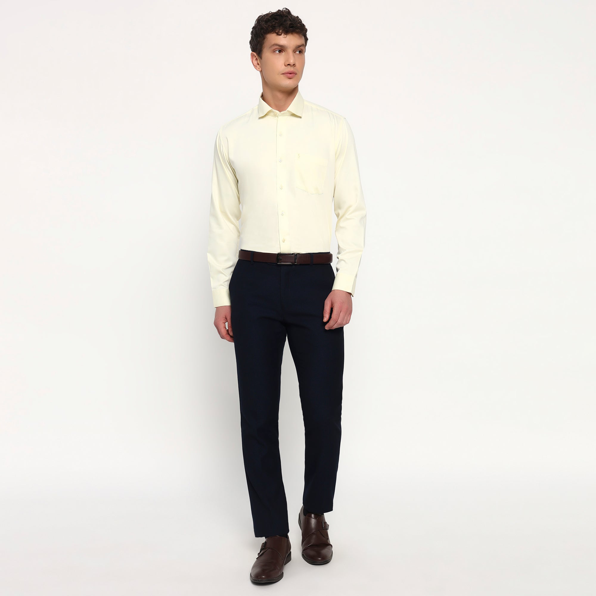 Yellow Bloom Bamboo Shirt