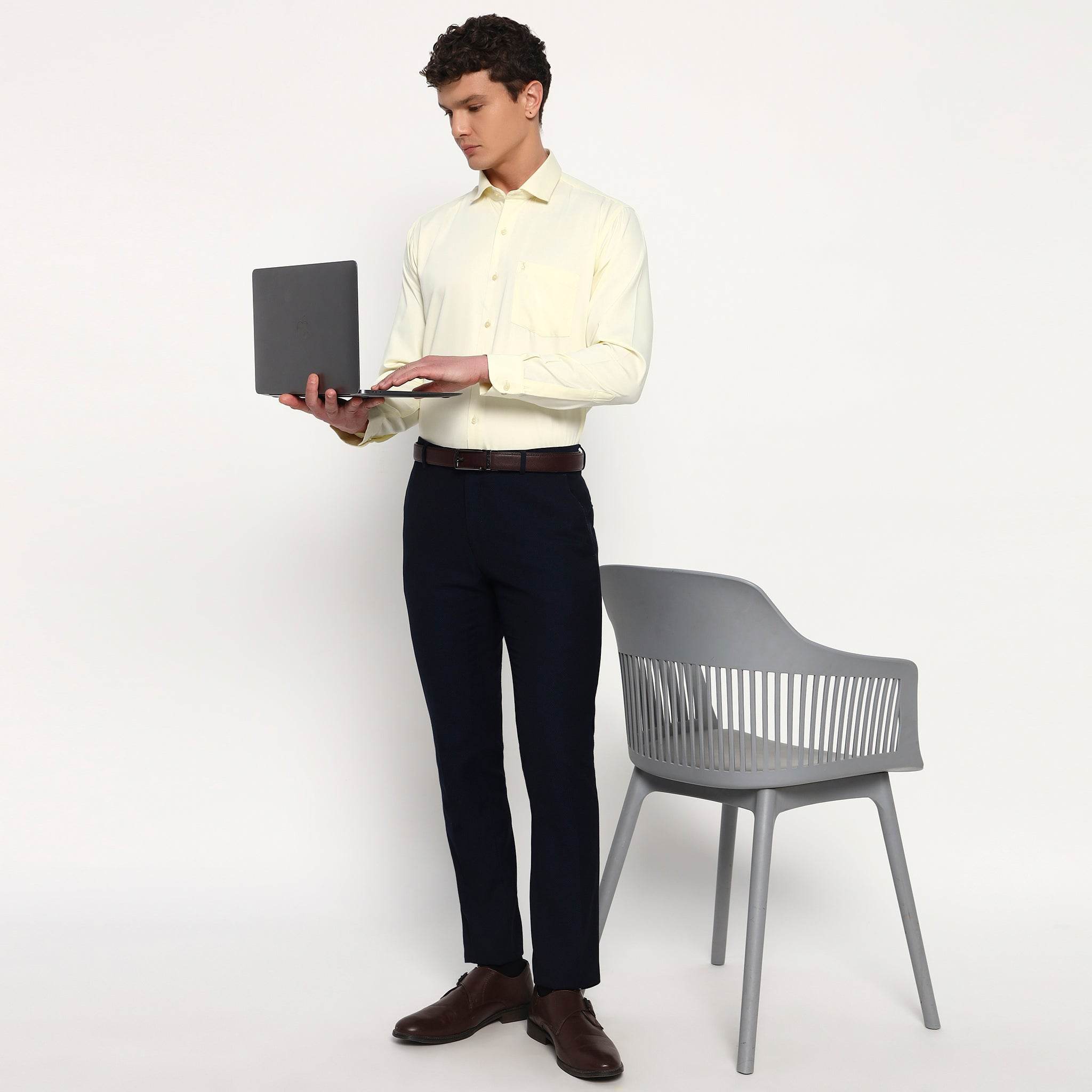 Yellow Bloom Bamboo Shirt - Sangai