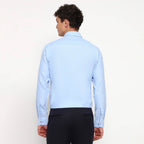 Sky Blue Oxford Cotton Shirt - Sangai