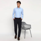 Sky Blue Oxford Cotton Shirt - Sangai