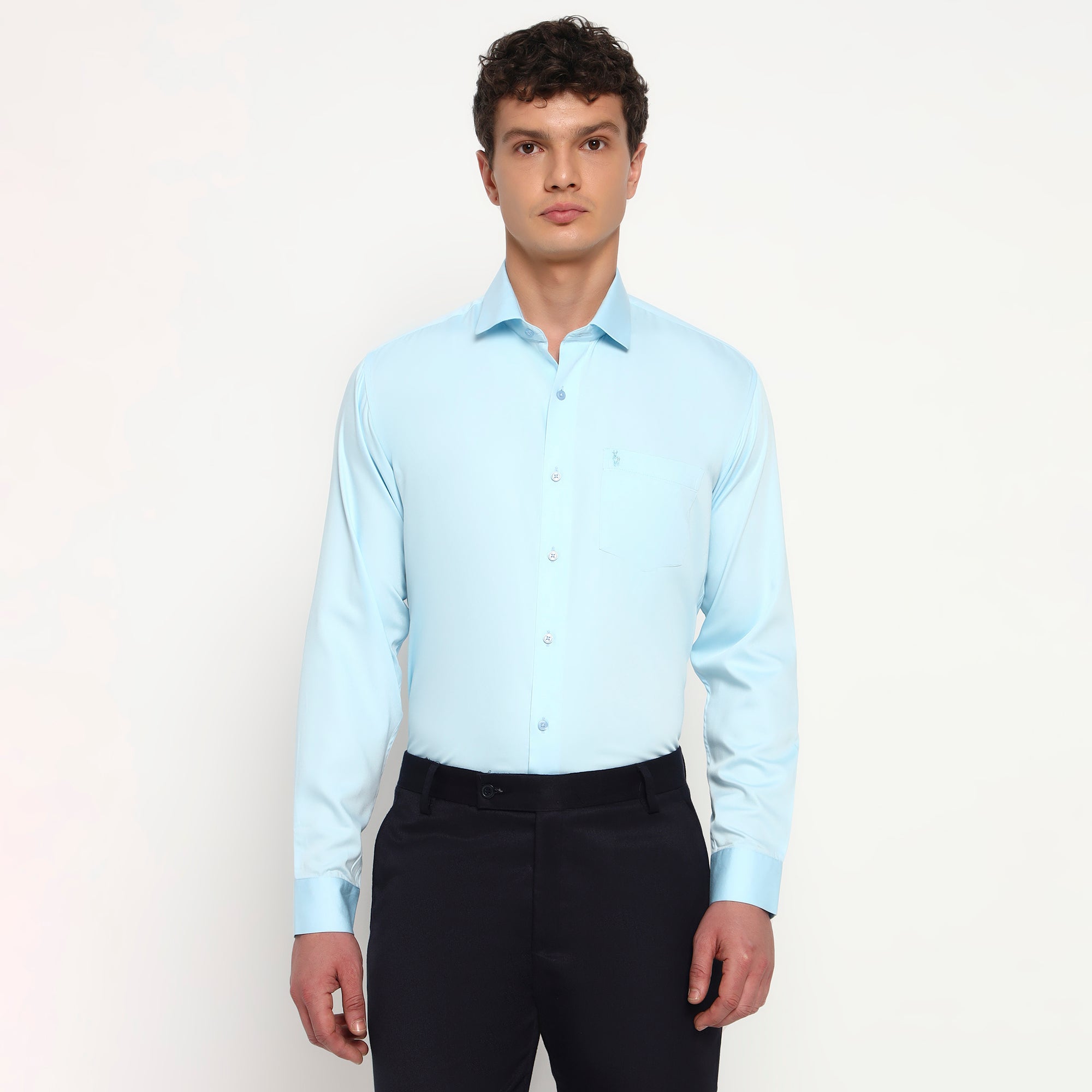 Mist Blue Bamboo Shirt
