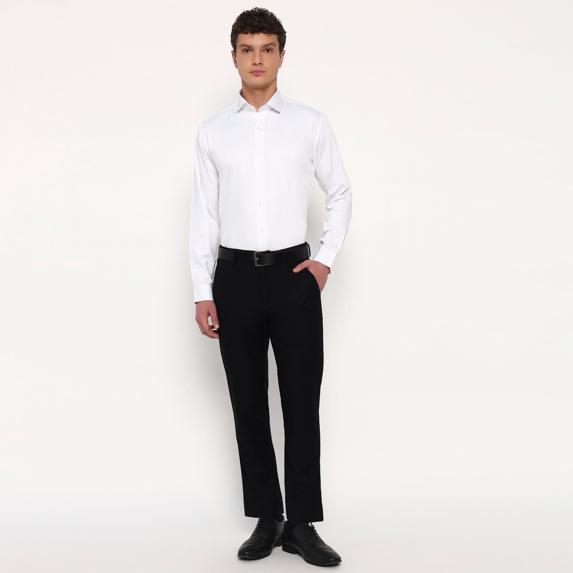 Lunar White Bamboo Shirt