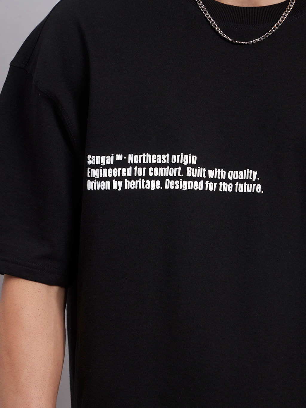 Black Origin Unisex Oversized T-shirt