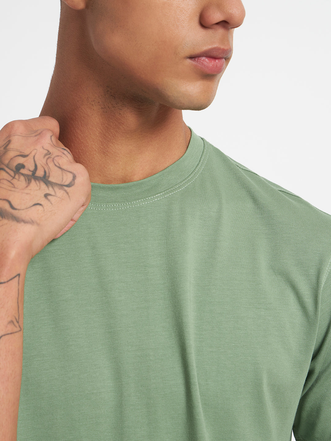 Plain Pista Elite Stretch Cotton Tee