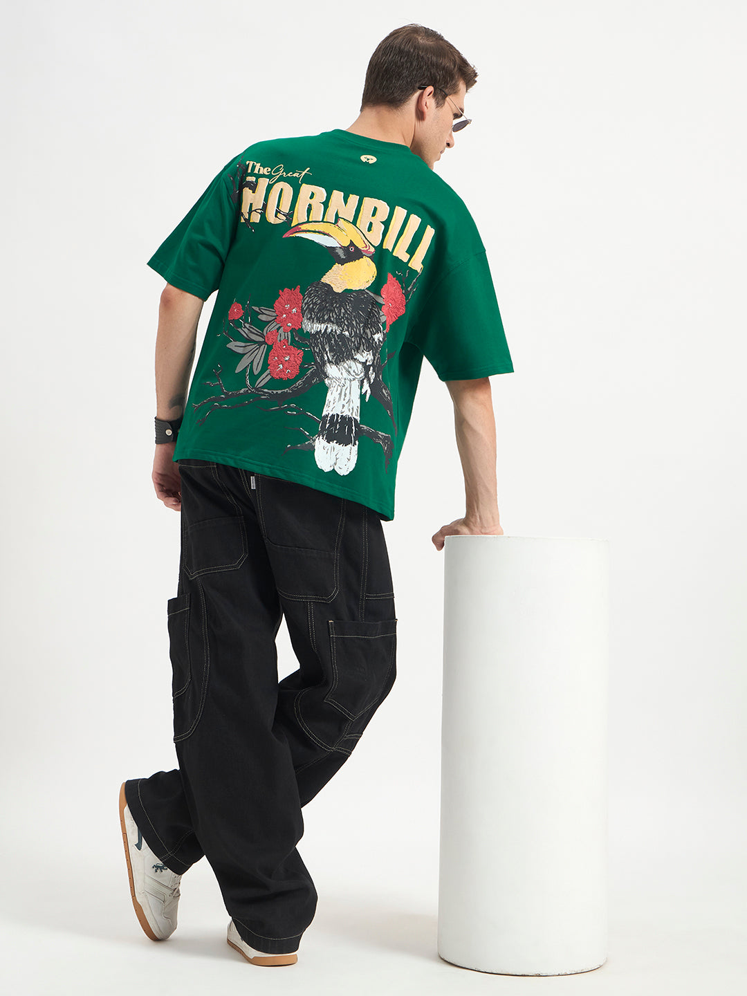 Hornbill Unisex Oversized Tshirt