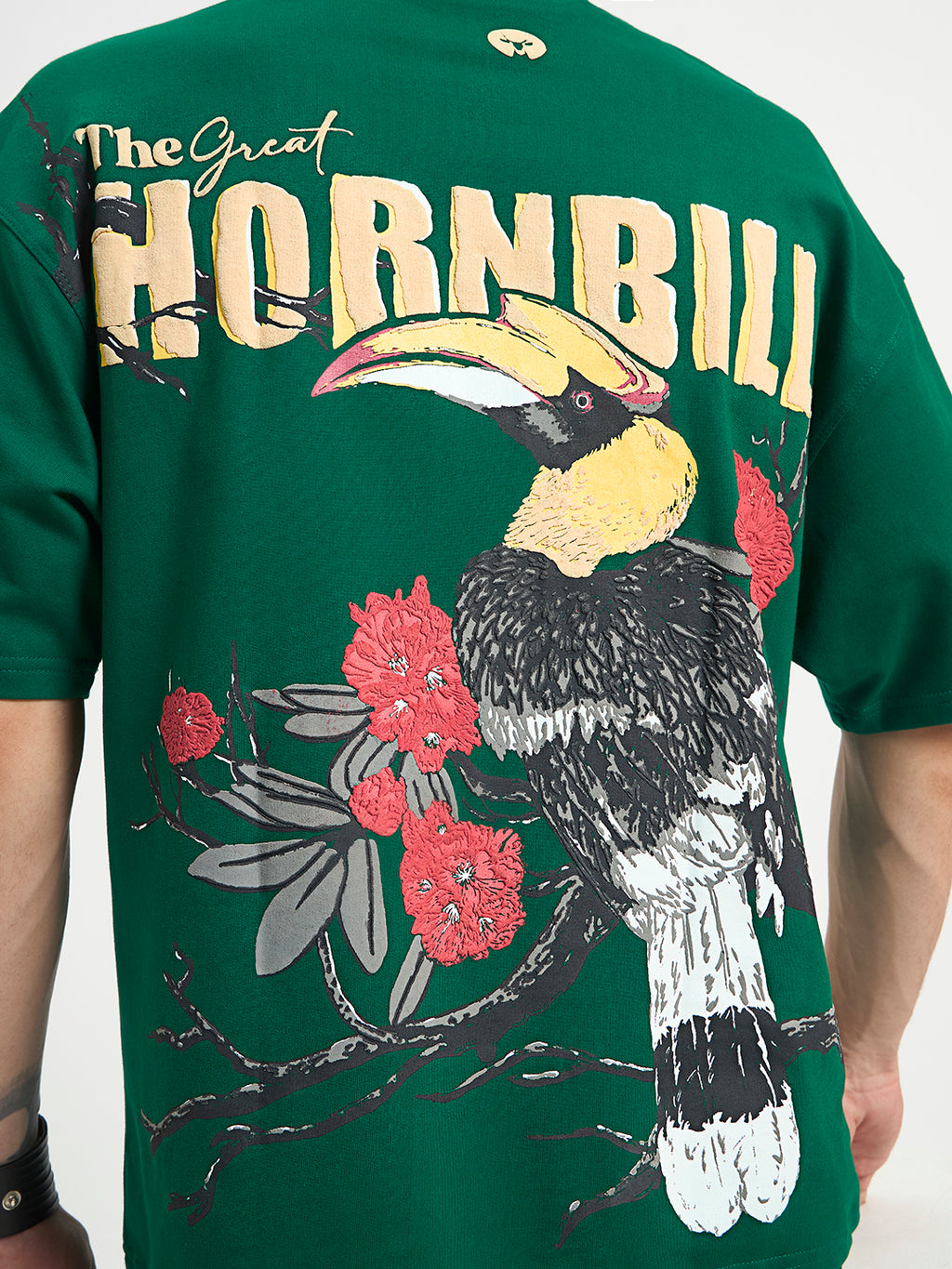 Hornbill Unisex Oversized Tshirt