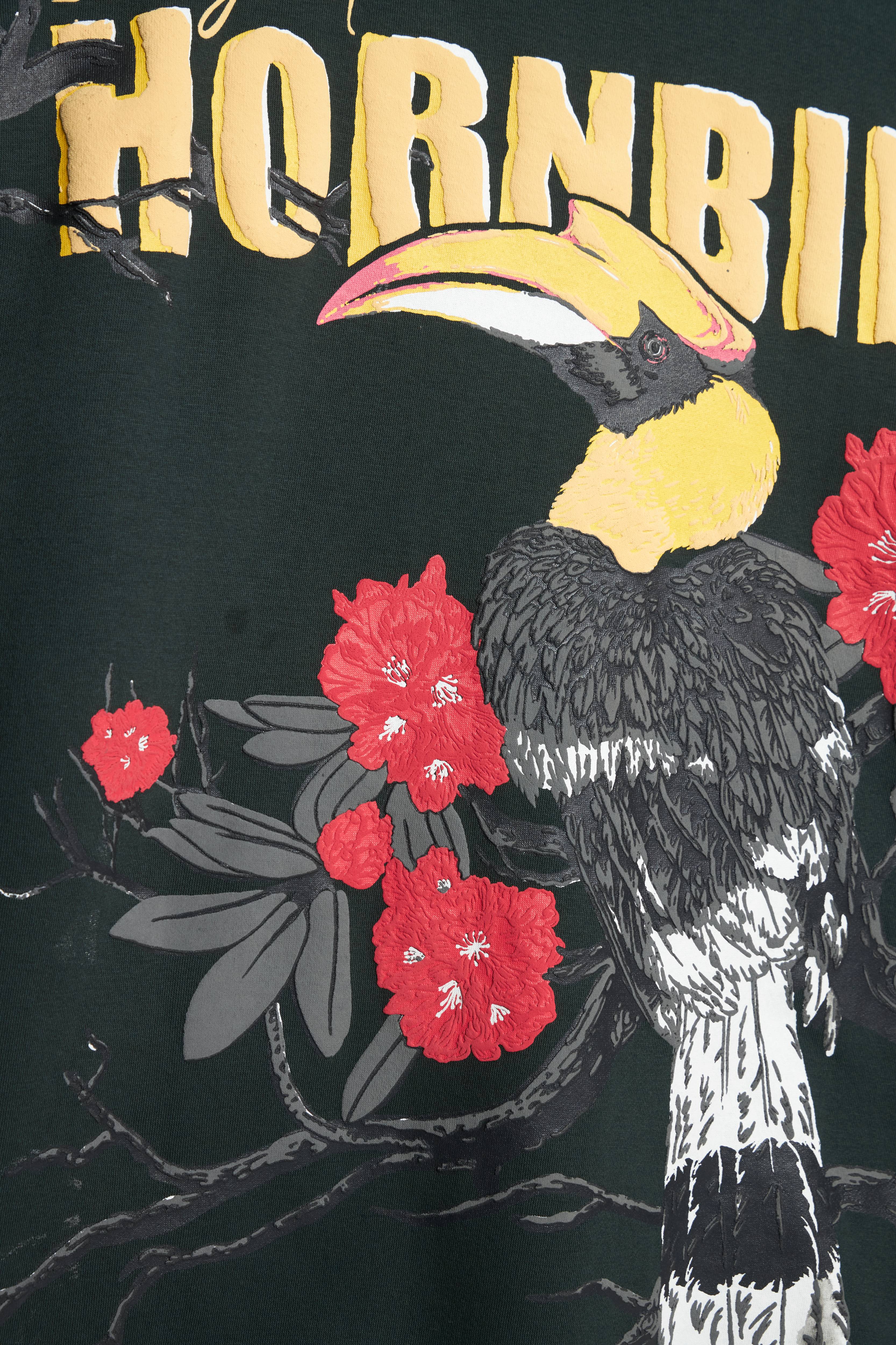 Hornbill Unisex Oversized Hoodie