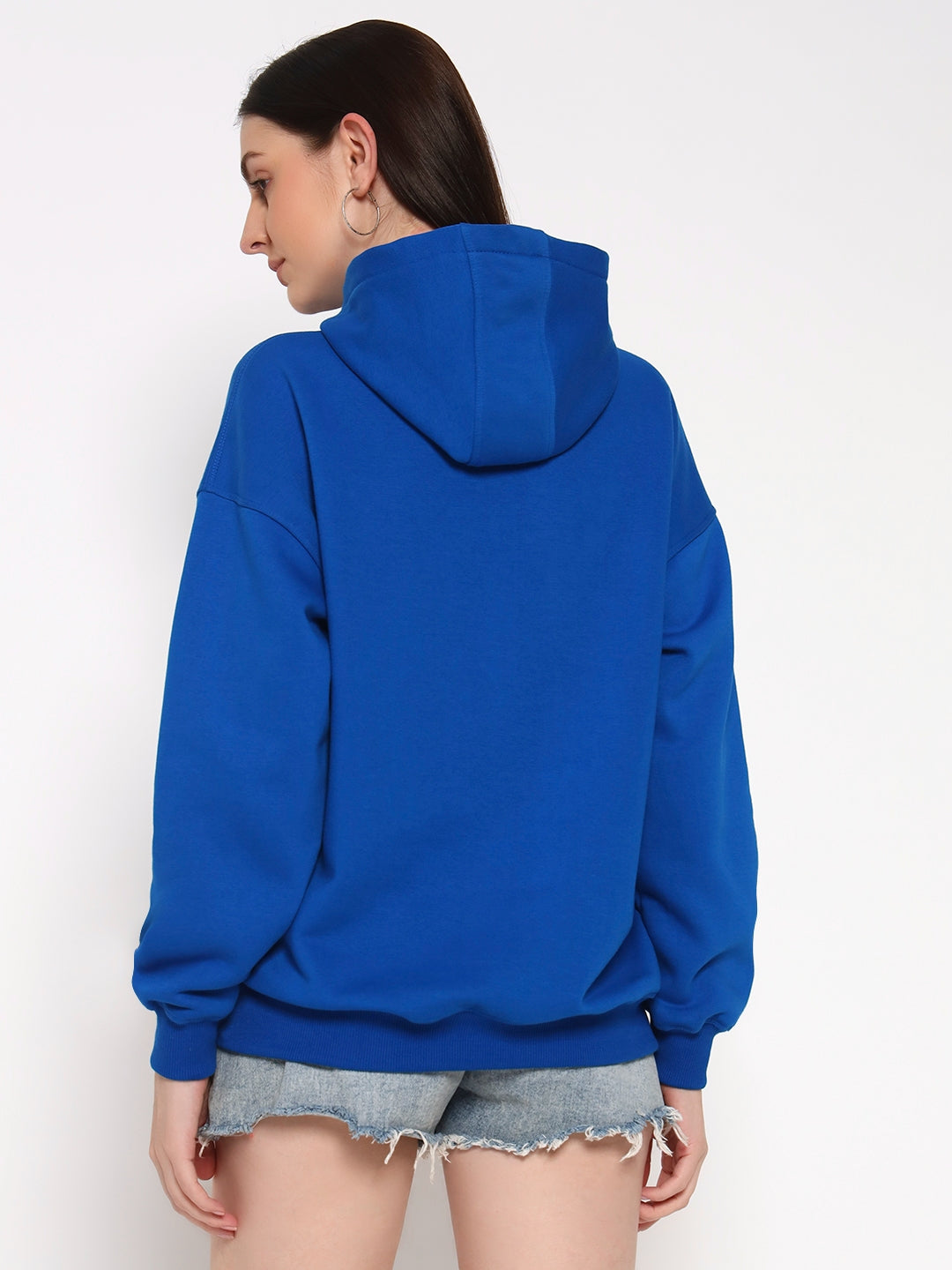Royal Blue Unisex Oversized Hoodie