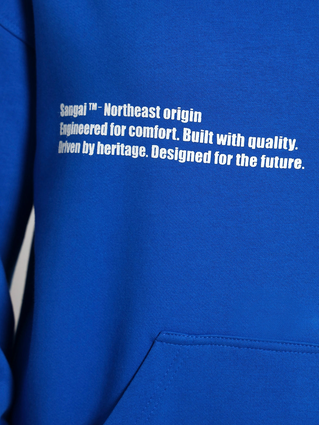 Royal Blue Unisex Oversized Hoodie