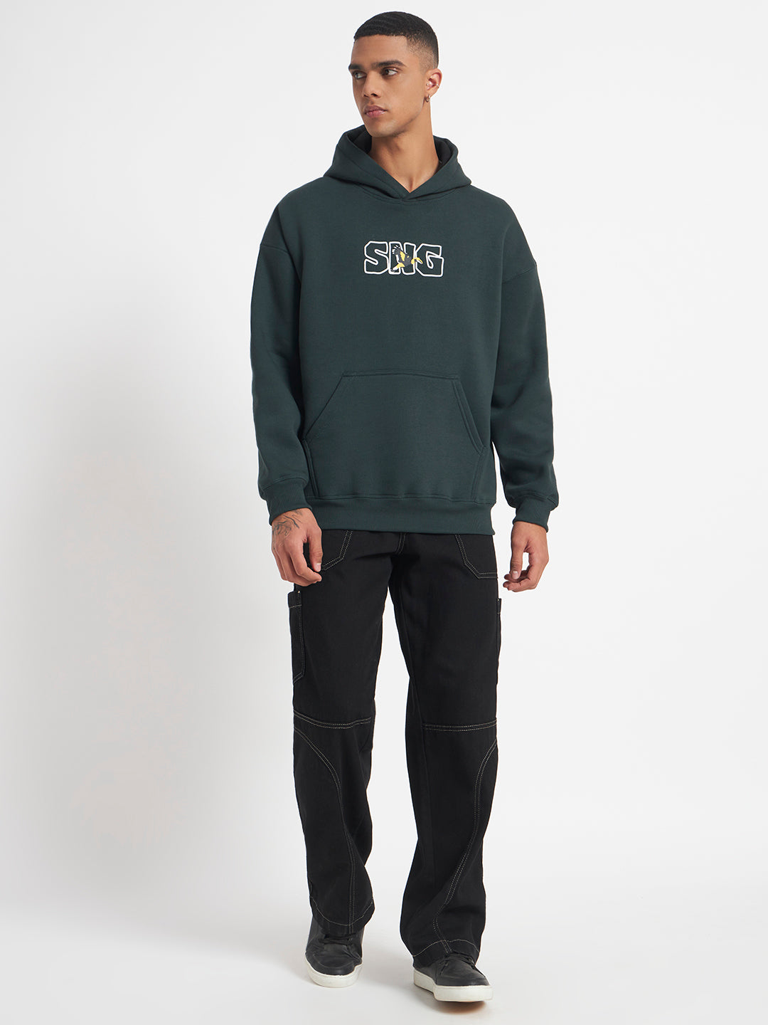 Hornbill Unisex Oversized Hoodie