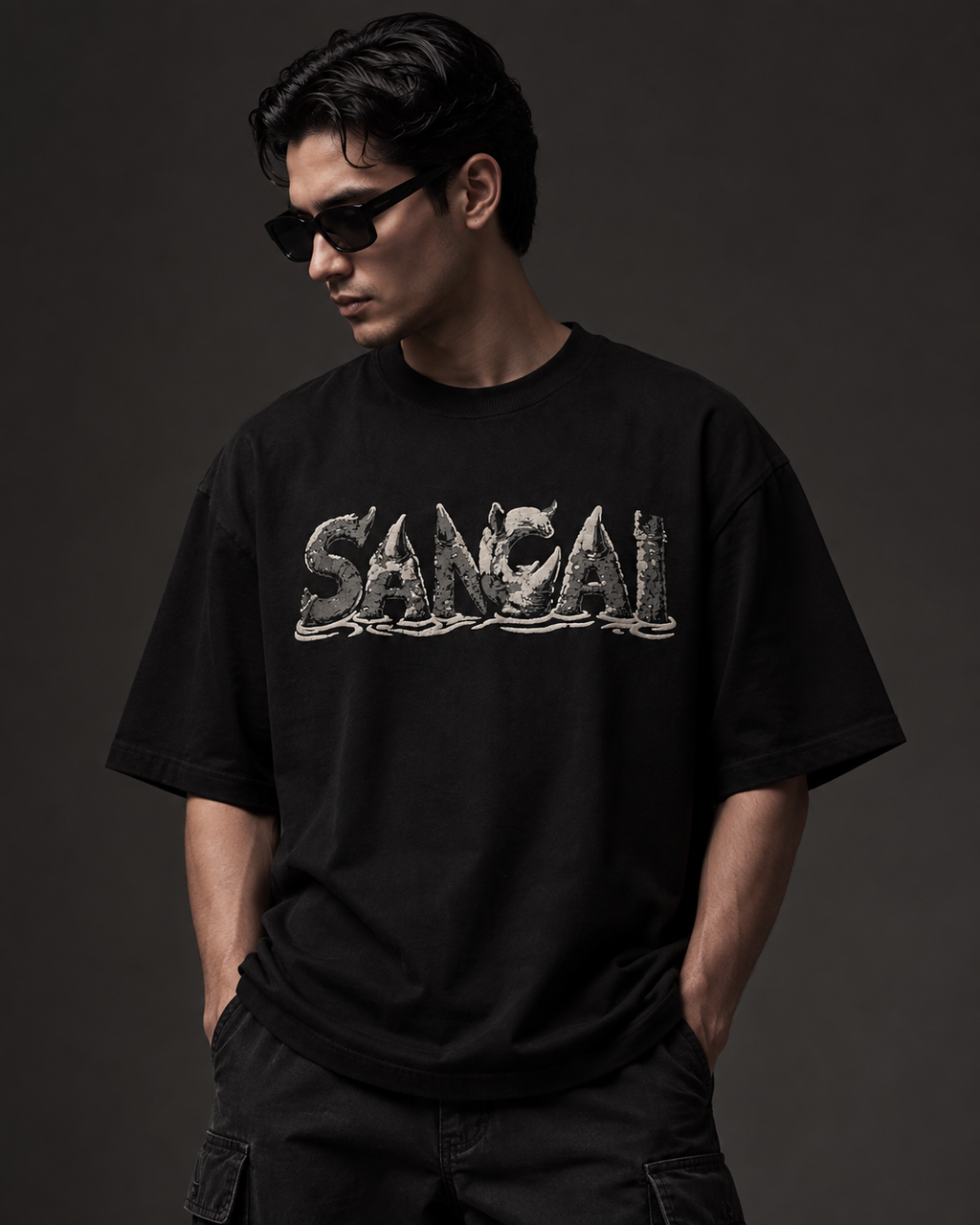 Rhino Unisex Oversized Tshirt