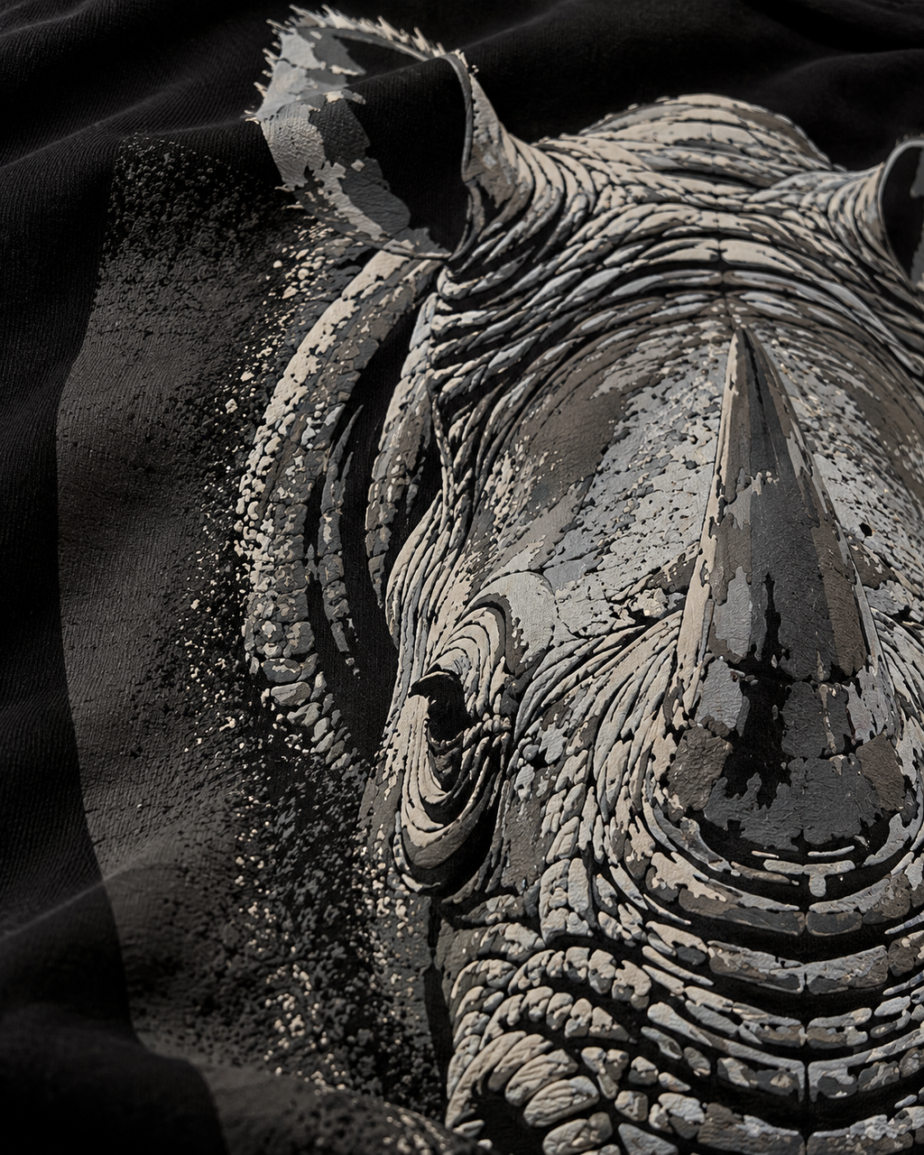 Rhino Unisex Oversized Tshirt