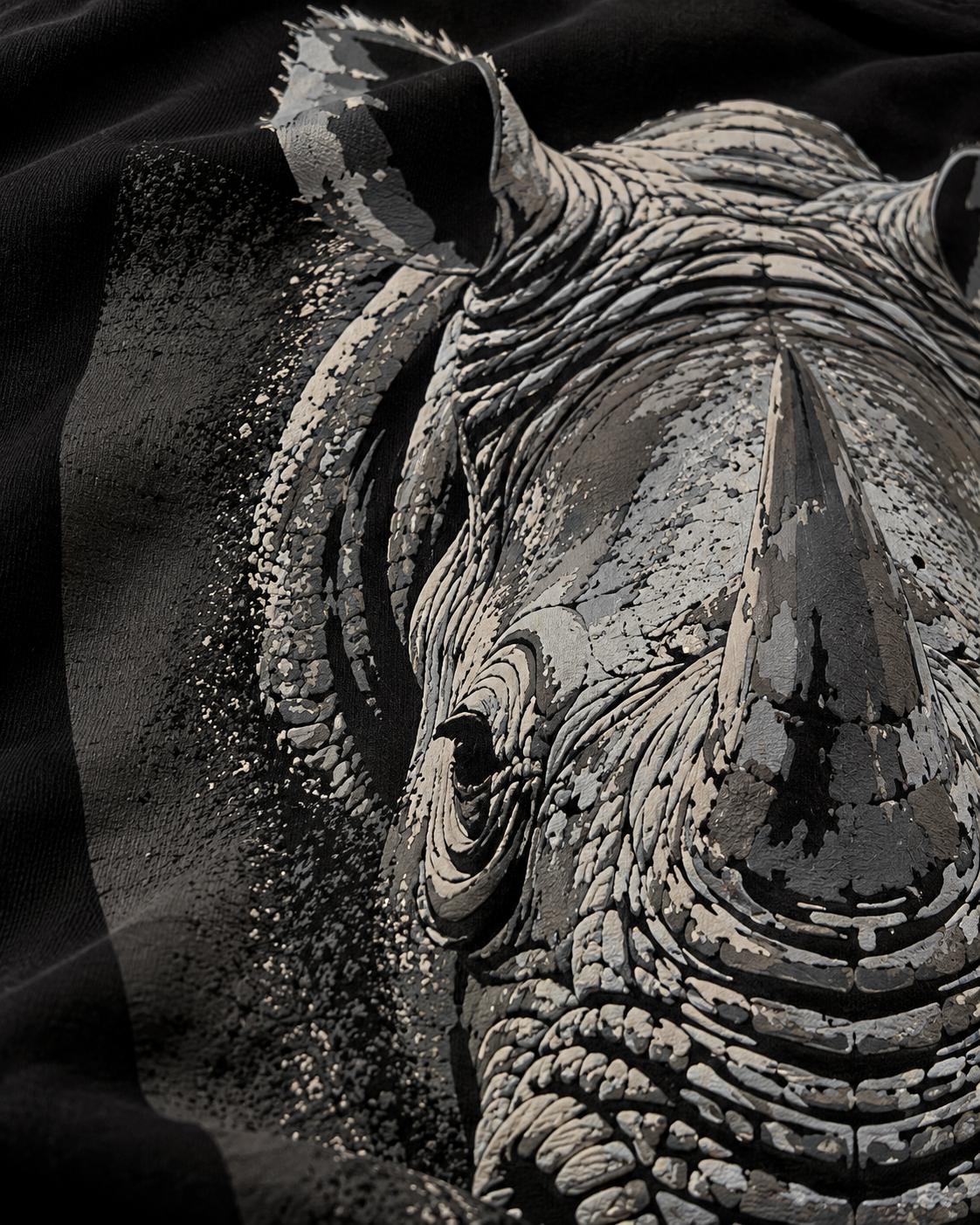 Rhino Unisex Oversized Tshirt