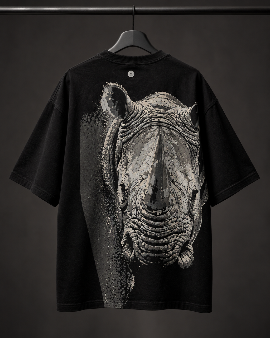 Rhino Unisex Oversized Tshirt