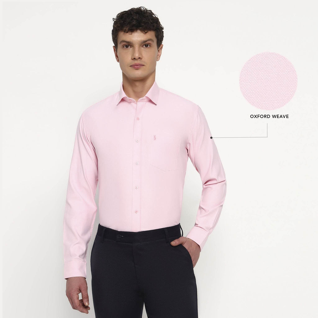 Pink Oxford Cotton Shirt - Sangai